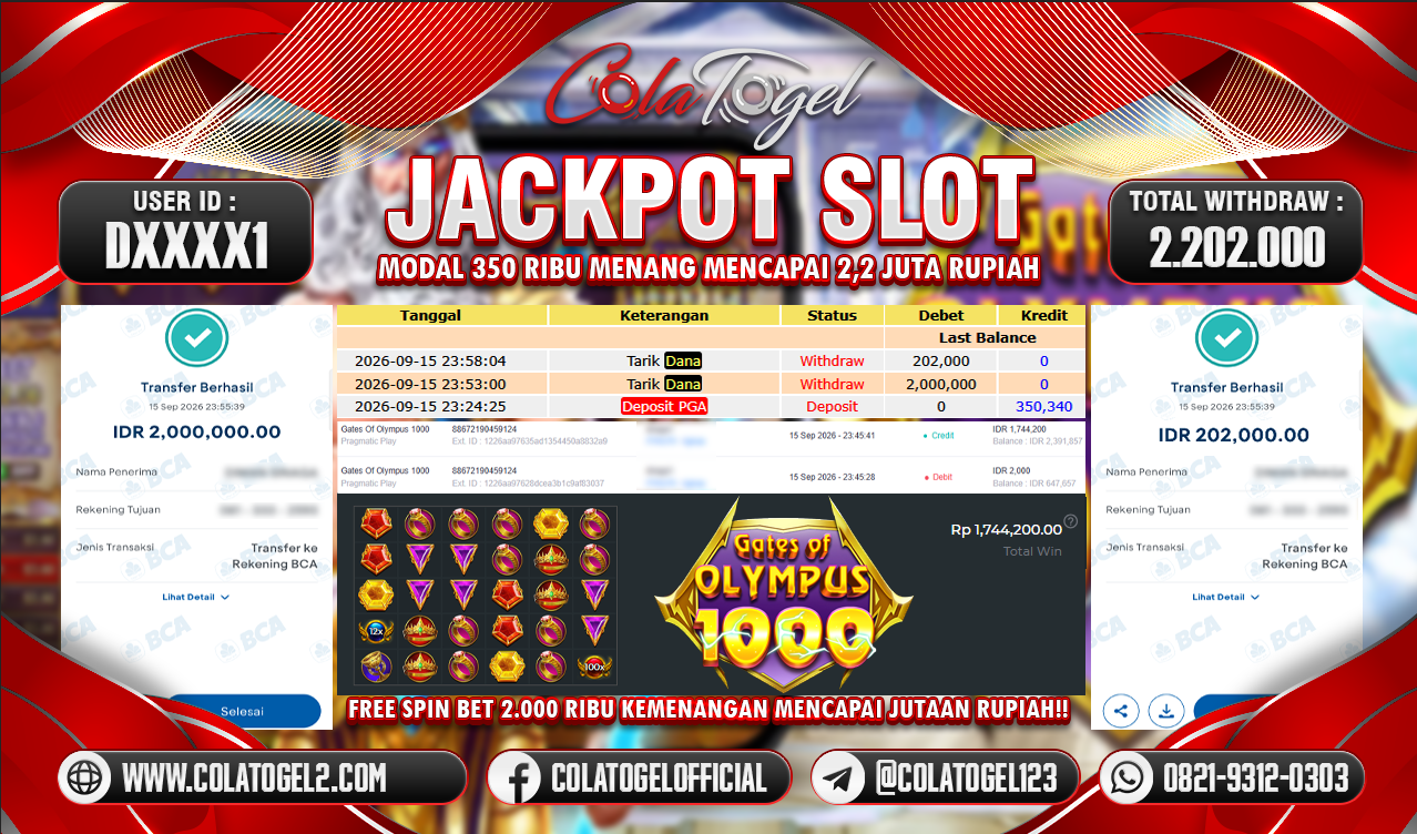 JACKPOT SLOT GACORR !!!