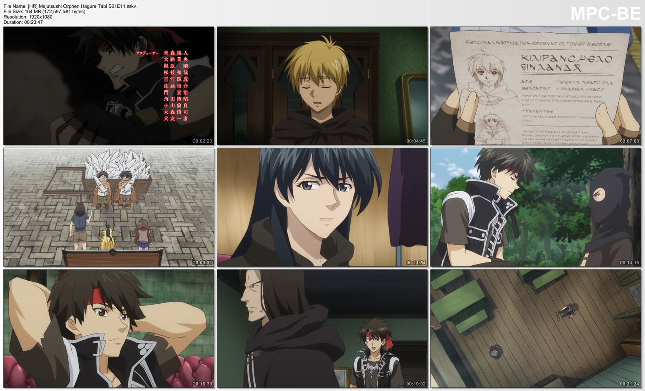 HR Majutsushi Orphen Hagure Tabi 11 1080p HEVC HR GZ