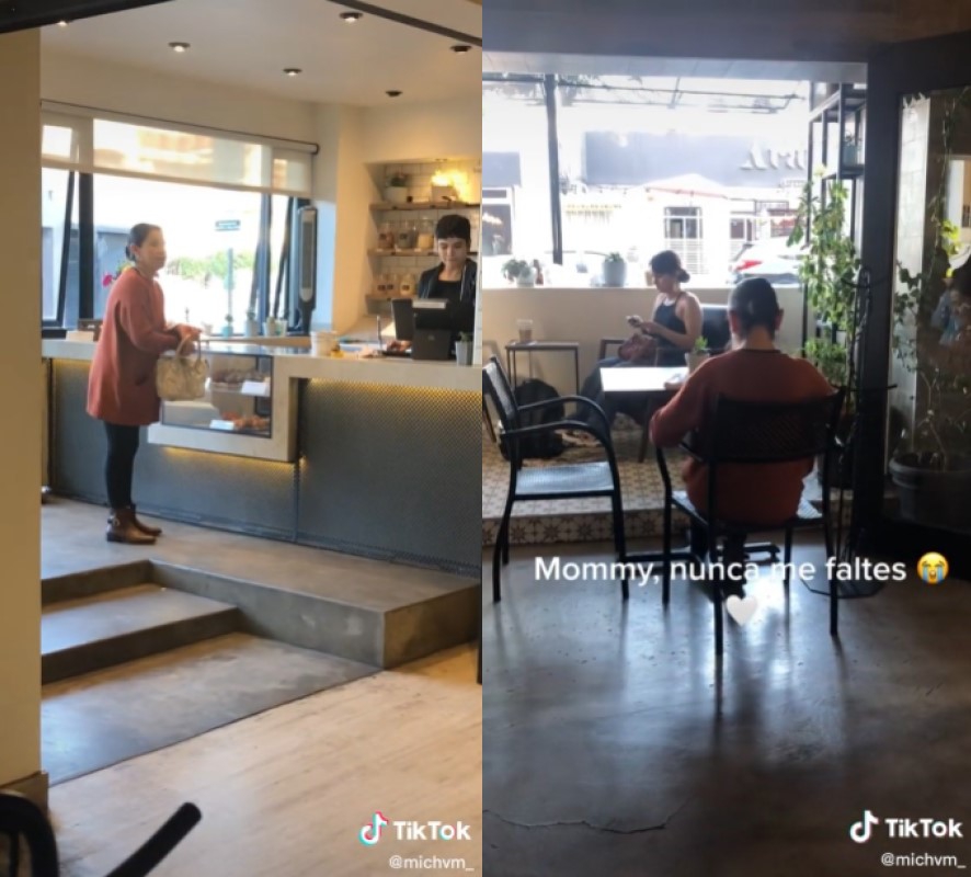 Joven llevó a su madre a su cita, la historia sorprende porque tiene 26 años