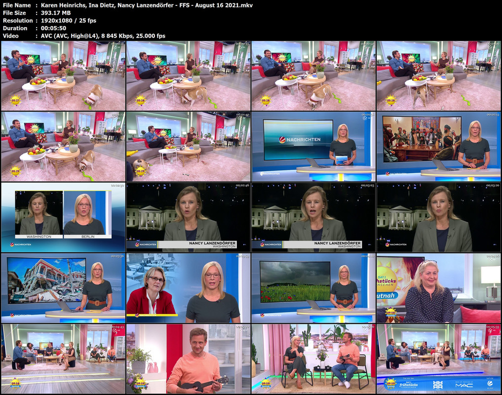 Karen Heinrichs, Ina Dietz, Nancy Lanzendörfer - FFS - August 16 2021