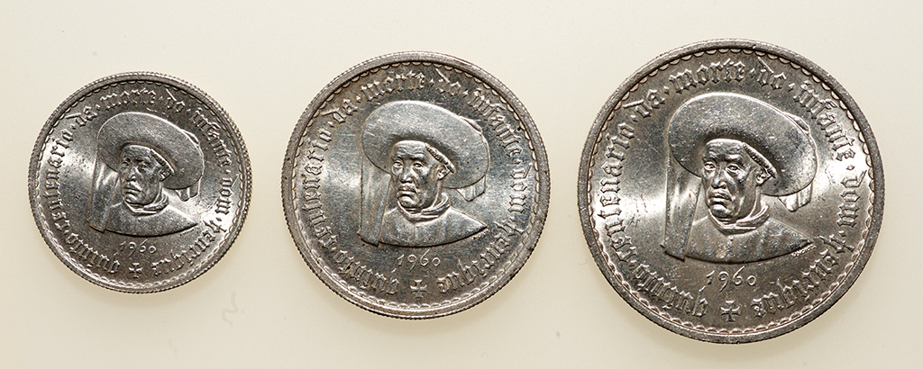 20 Escudos Portugal 1960. Quinto centenario de la muerte de Don Enrique el Navegante. PAS6184