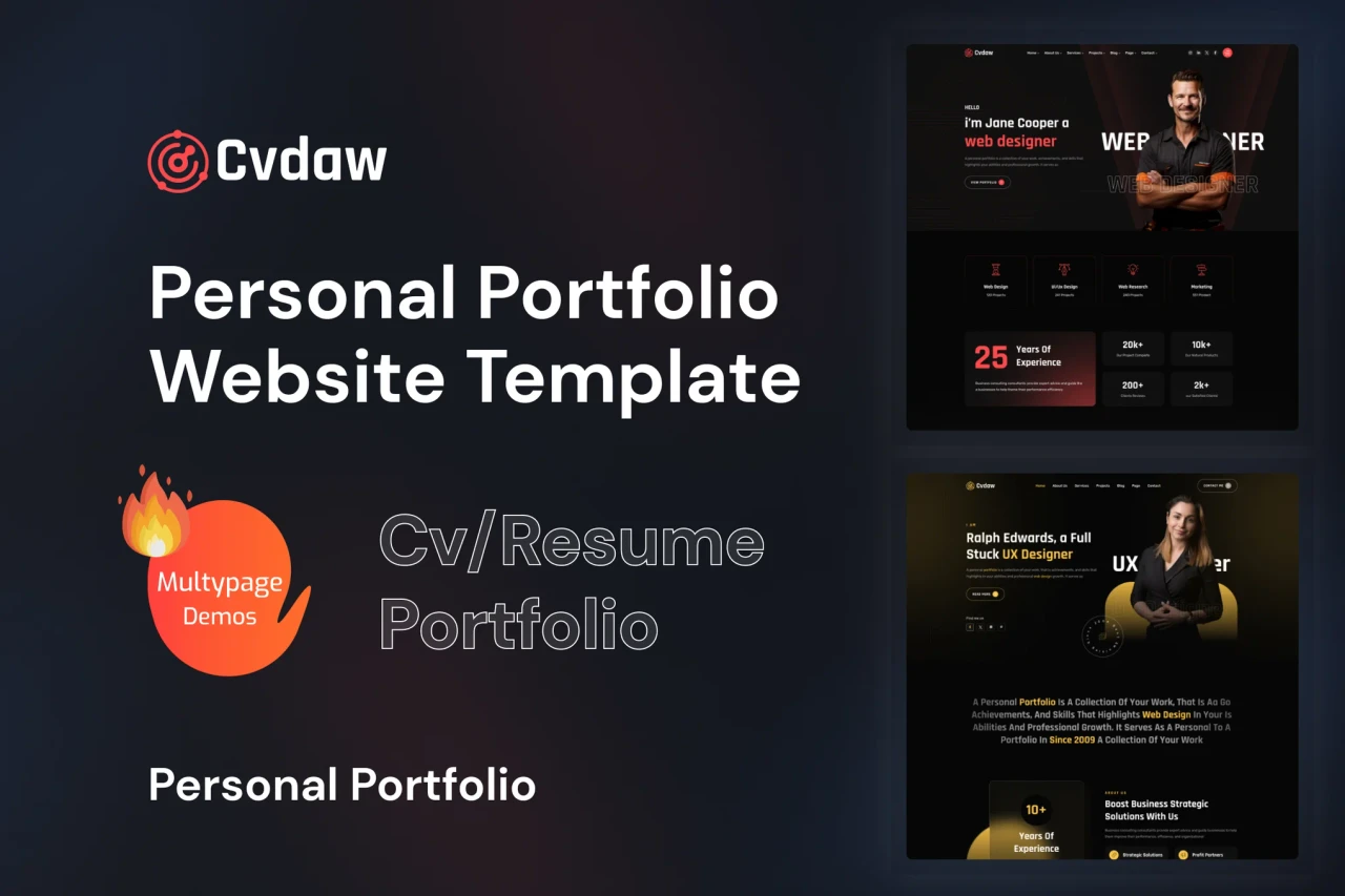Personal Portfolio Website Template