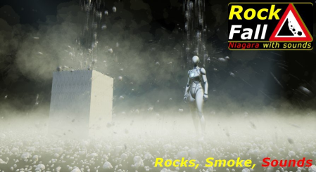 Unreal Engine Marketplace - Rock Fall Niagara with Sound (4.26 - 4.27, 5.0 - 5.1) Unreal Engine Marketplace - Rock Fall Niagara with Sound (4.26 - 4.27, 5.0 - 5.1)