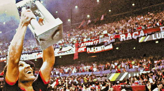 Flamengo campeão da Copa União 1987 com Zico