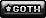 ★GOTH button