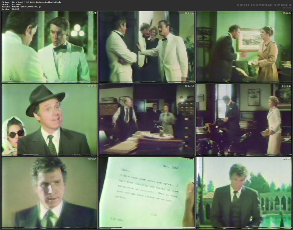 City of Angels (1976) S01E01 The November Plan, Part I.mkv