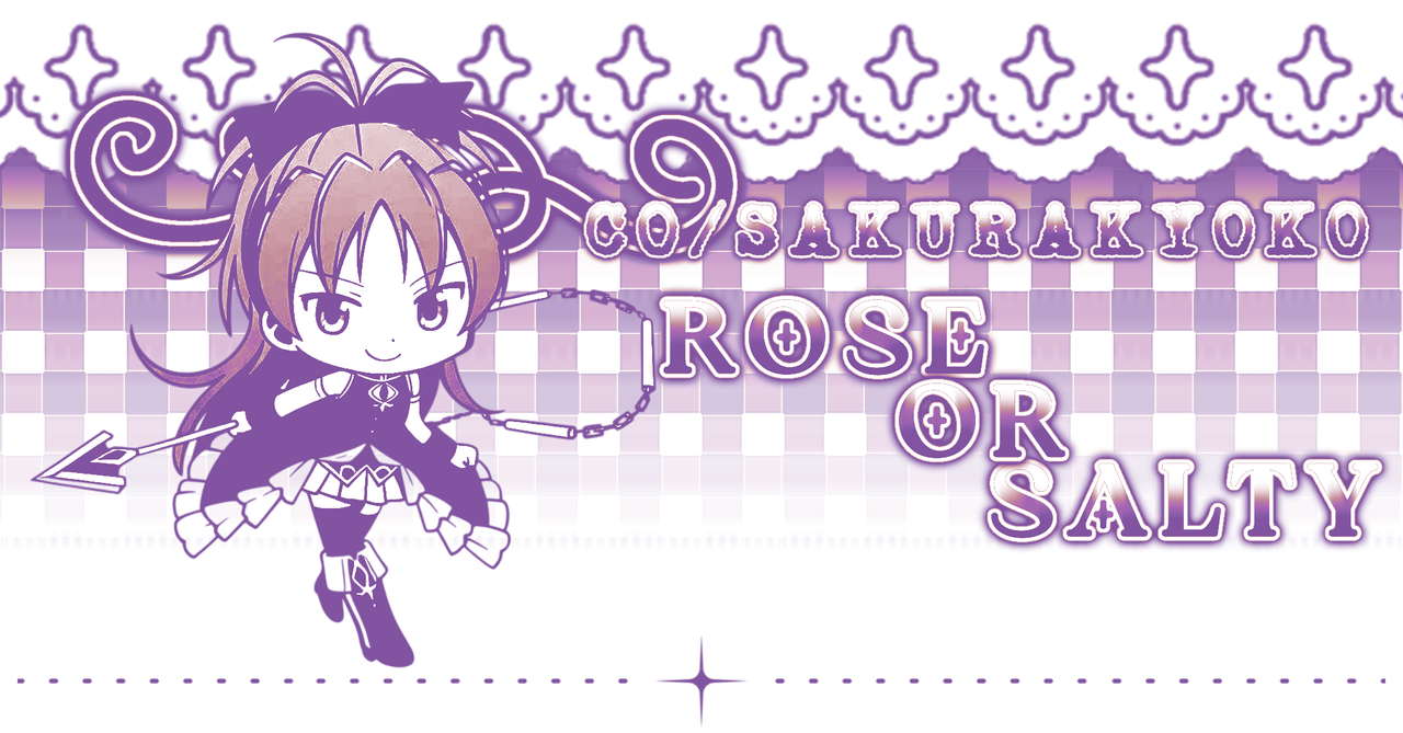 " .CO/SAKURAKYOKO - Rose or Salty "