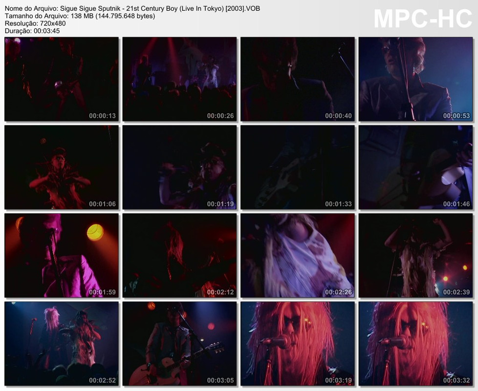 Sigue Sigue Sputnik - 21st Century Boy (Live In Tokyo) [2003].VO
