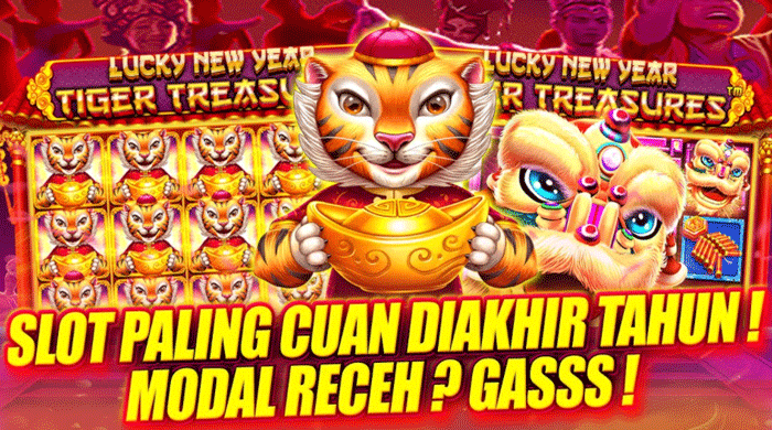 Judi Slot Online Tiger Treasures Game Lucky New Year 2022