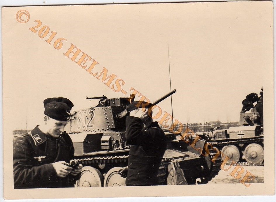 Original Foto,PzKpfw 38(t),Sd.Kfz.140,Panzer,Tan