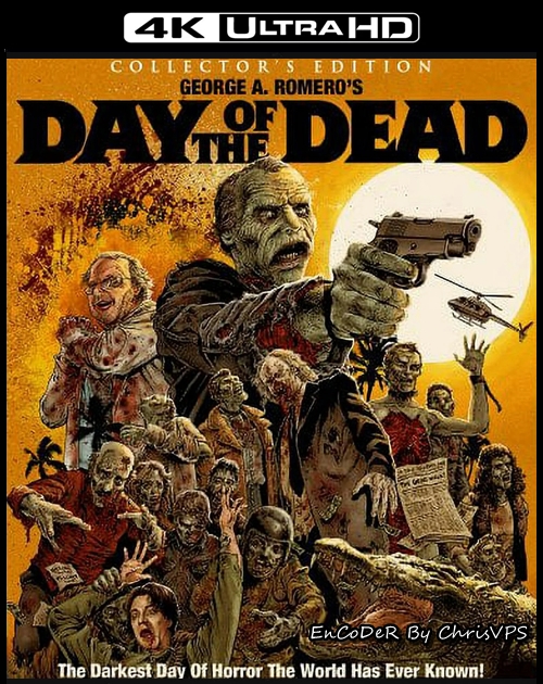 Dzień żywych trupów / Day of the Dead (1985) MULTI.HDR.2160p.BluRay.PCM.DTS.HD.MA.AC3-ChrisVPS / LEKTOR AI i NAPISY