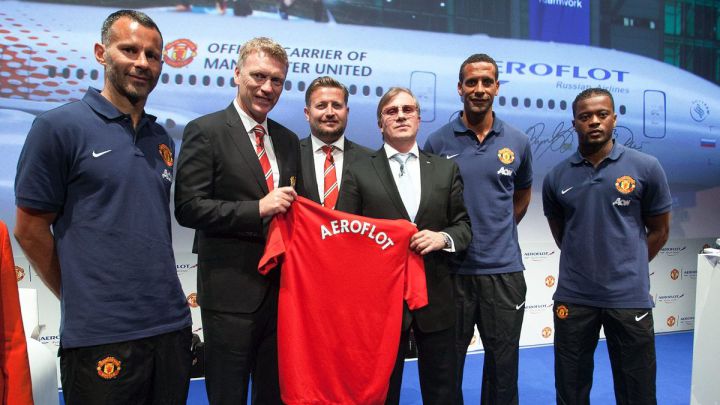 Manchester United pone fin a su contrato con su patrocinador ruso Aeroflot