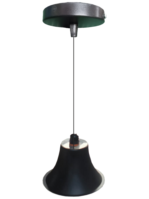 7" SHADE PC BLUB with wire and cap