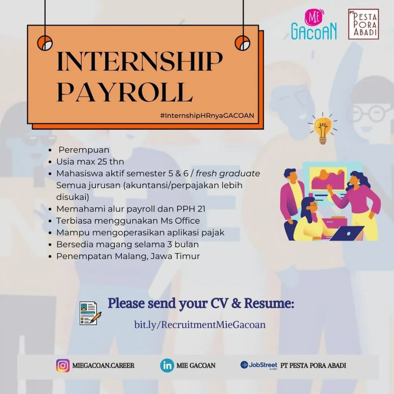 INTERNSHIP PAYROLL