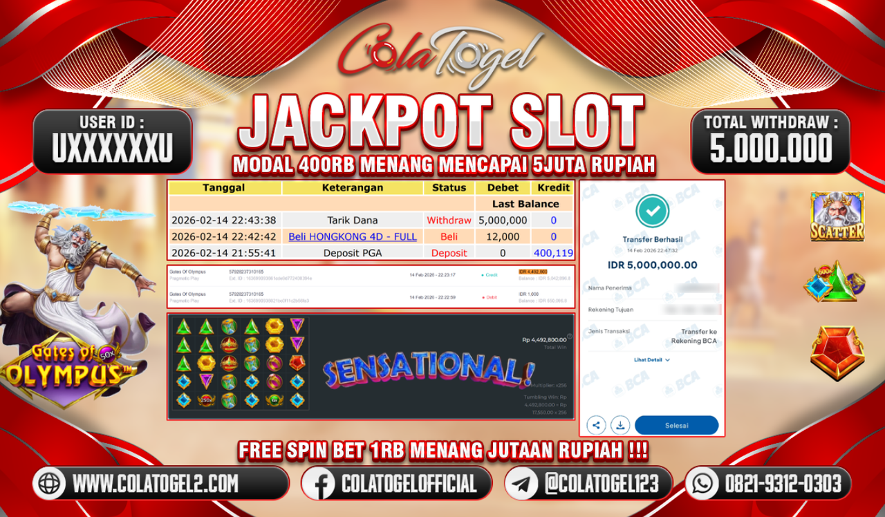 JACKPOT SLOT GACOR!!