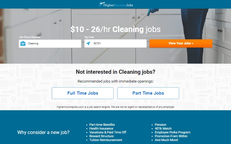 Cleaning Job Listings