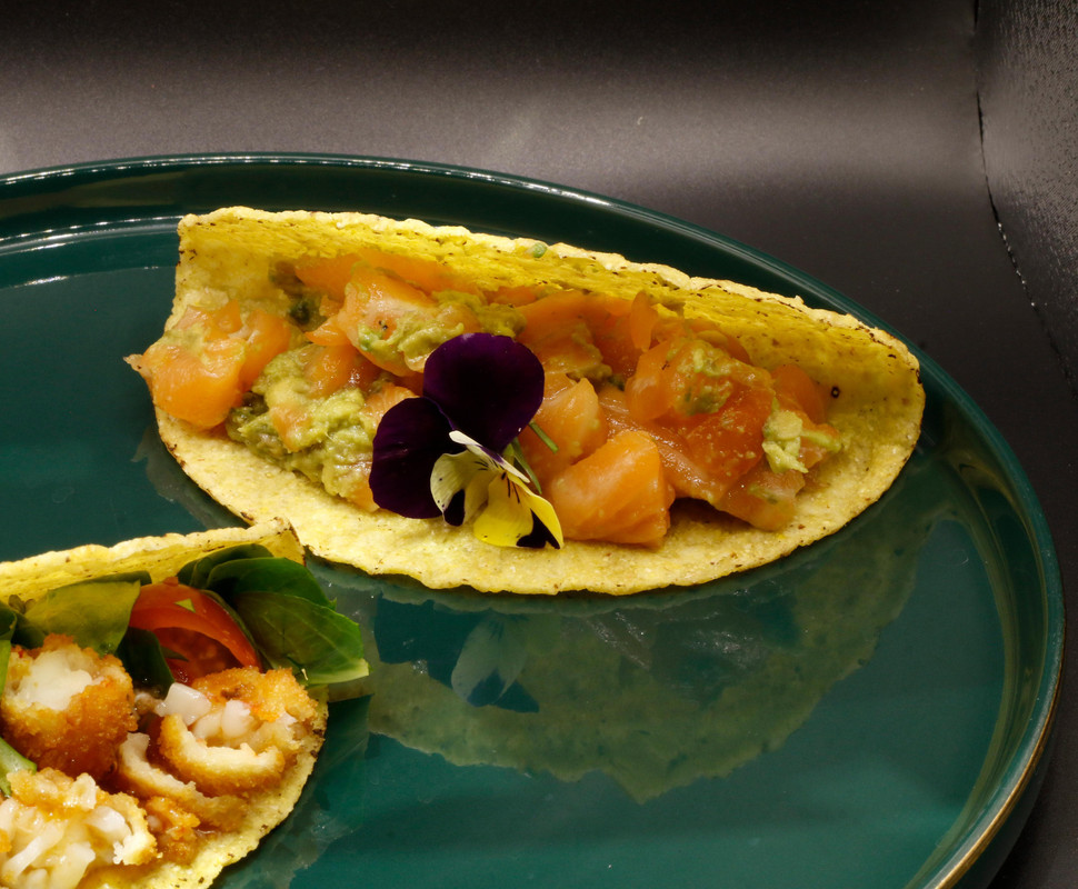 Tacos salmone 2 pezzi