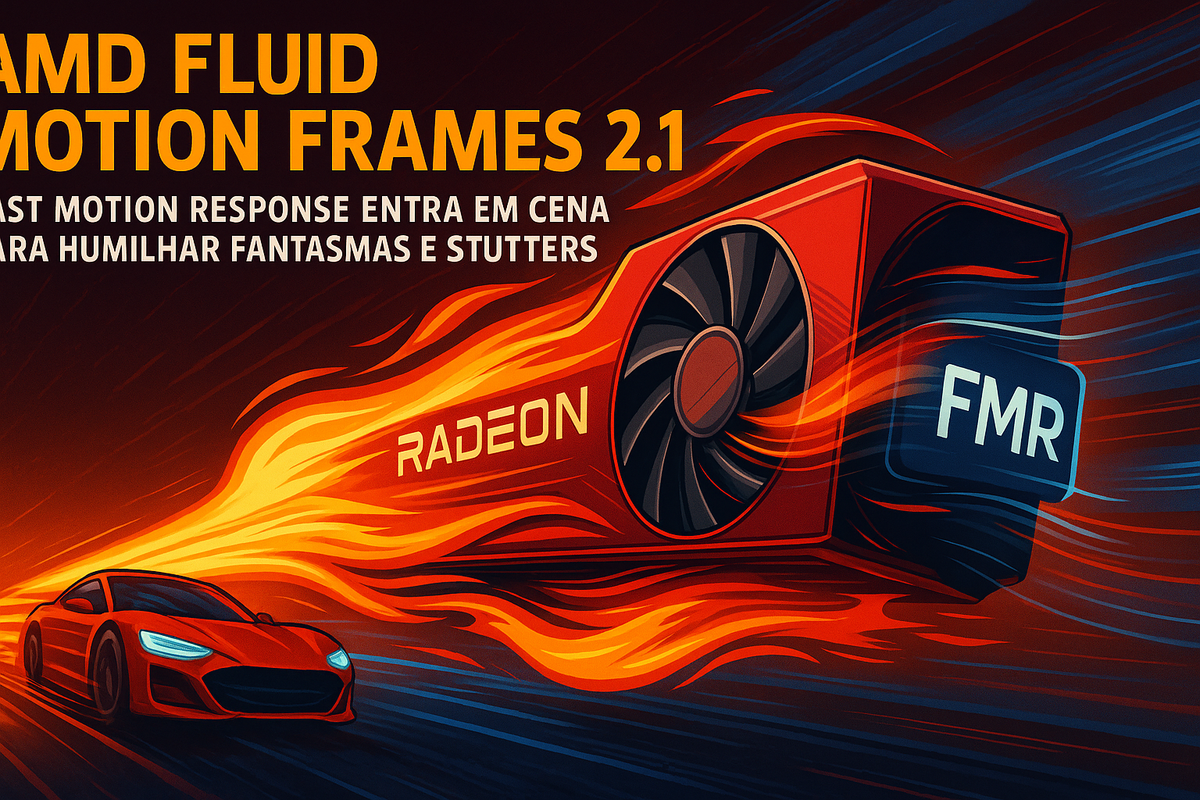 AMD Fluid Motion Frames 2.1: O Truque de Mágica que Faz Seu GPU AMD Parecer uma Máquina do Tempo – Fast Motion Response Entra em Cena para Humilhar Fantasmas e Stutters