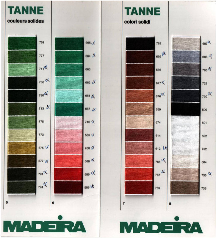 Tanne - хб нитка Мадейры2