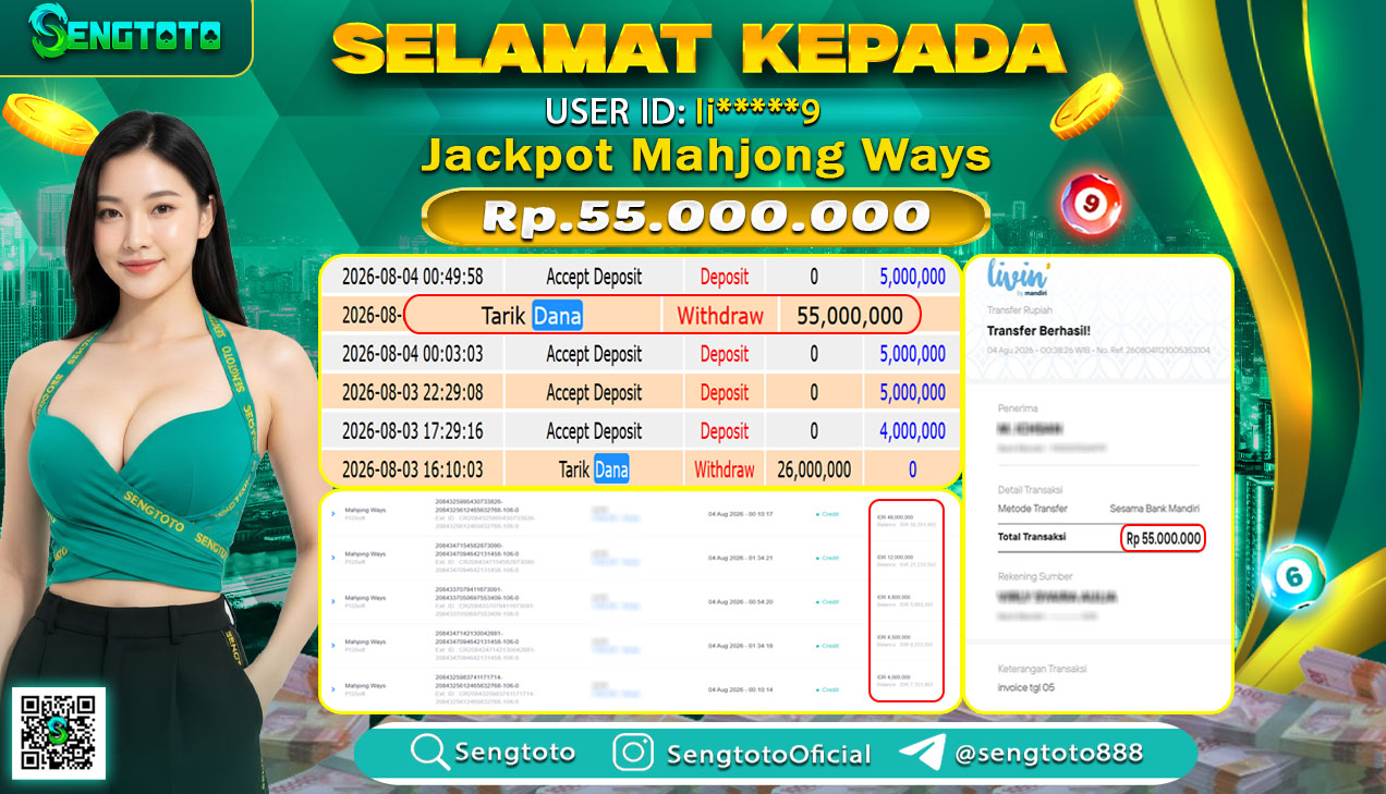 BUKTI PEMBAYARAN SLOT MAHJONG WAYS