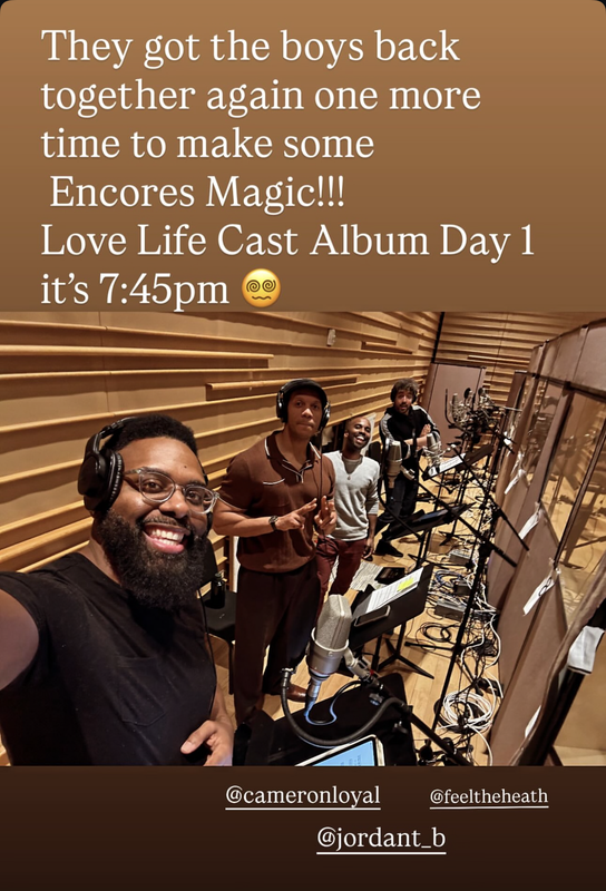 Encores! LOVE LIFE to release cast album
