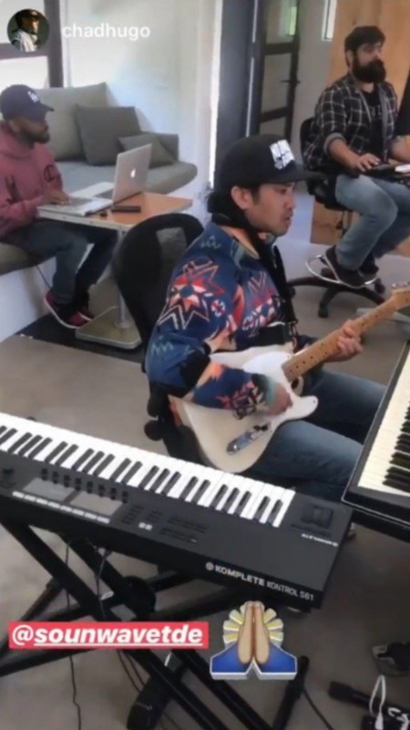 SounWave In The Studio With Chad Hugo
