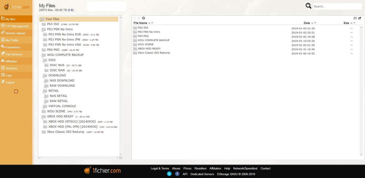 Games Collection by AlvRo in 1Fichier r/Roms