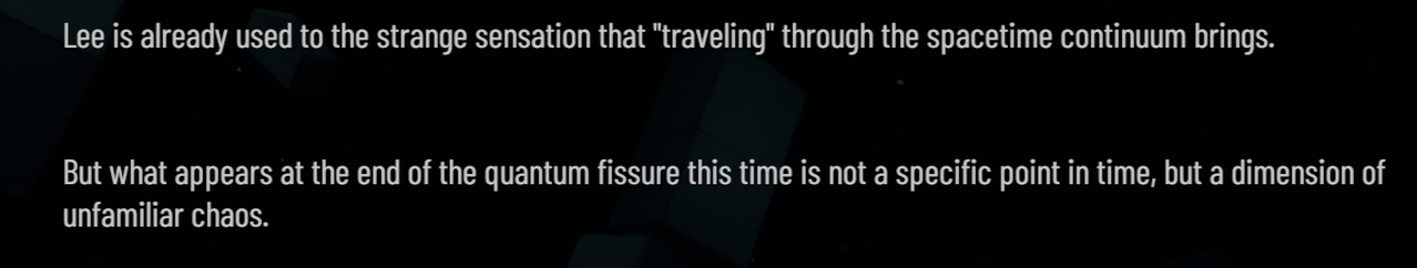 More Time/Dimensional Travel