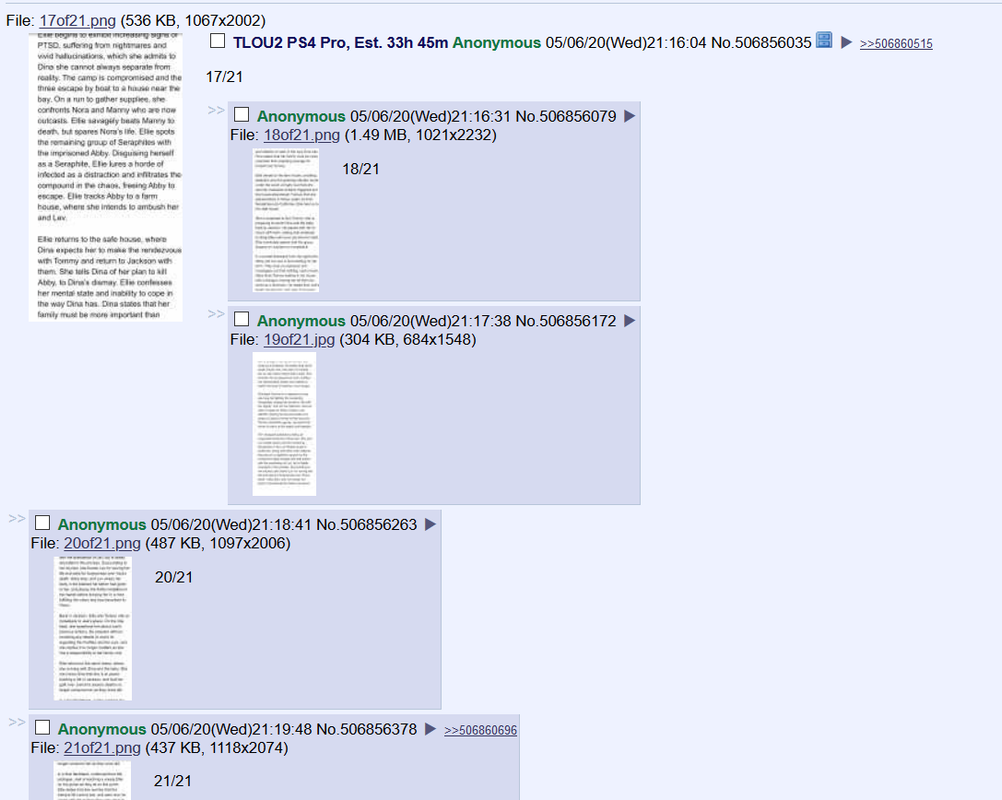 The Last Of Us Part Ii Spoiler Thread Resetera