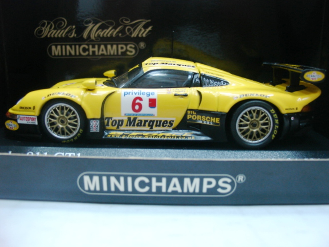 WOW EXTREMELY RARE Porsche 993 911 GT1 Evo #6 British GTC