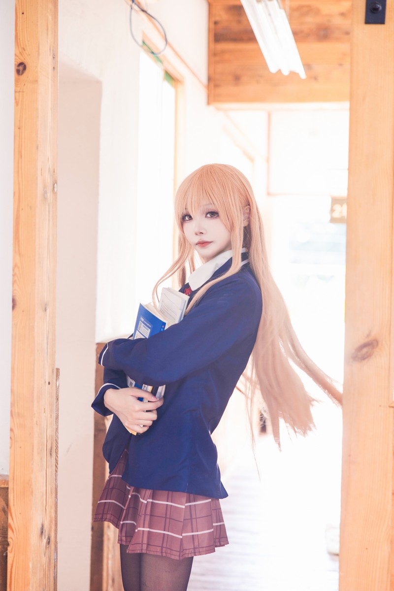 艾西Aiwest 邻家天使椎名真昼Cosplay写真图集 动漫角色高清图集 40P (150.1M)插图6