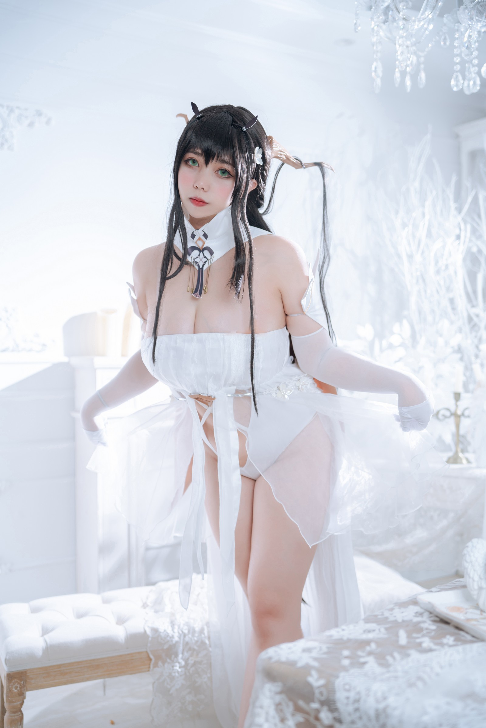 Meroko_魅瞳 – 碧蓝航线 不挠 Cos 高清写真（53P-484.7M）舰娘角色精品合集插图3