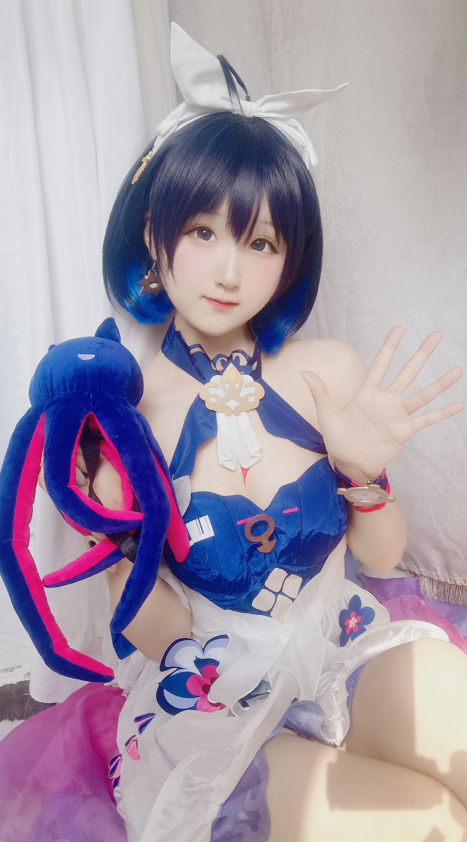 Seele麦麦希儿彼岸浪花 Cosplay｜海边主题高清写真（102P-532MB）插图5
