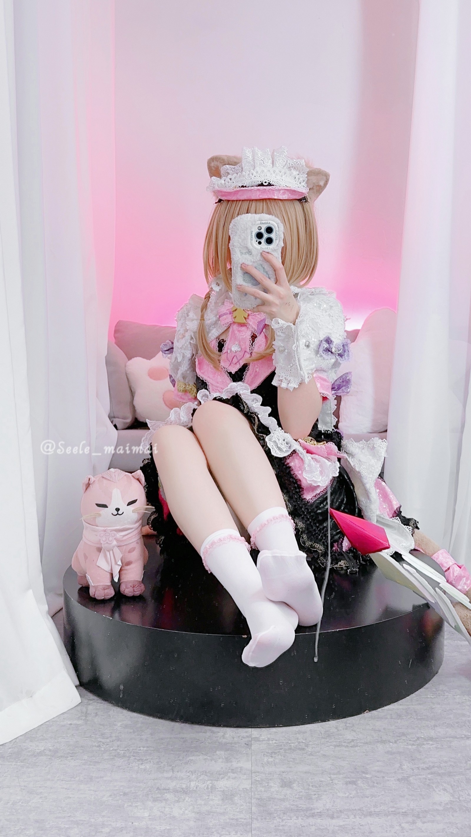 Seele麦麦帕朵菲莉斯 Cosplay 写真集｜猫系萌感高清图集（25P-41.2M）插图7