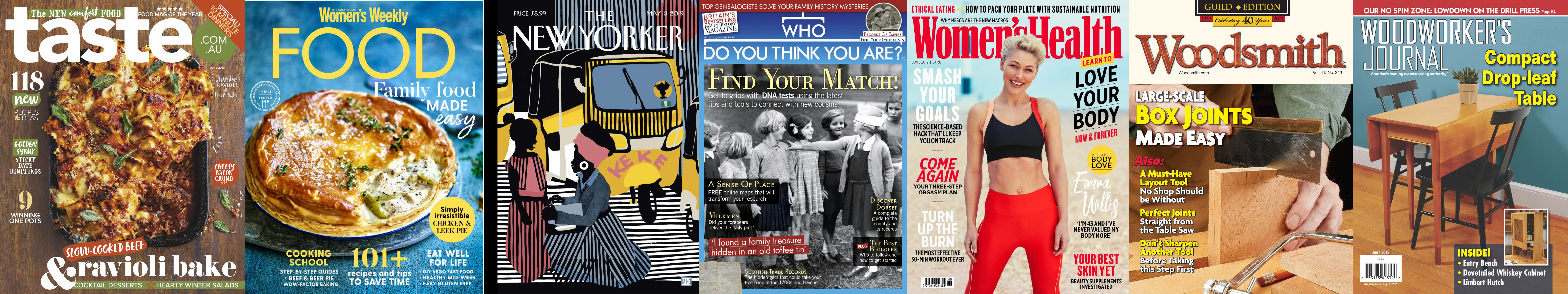 Assorted Magazines - May 9, 2019 Assorted Magazines - May 9, 2019
