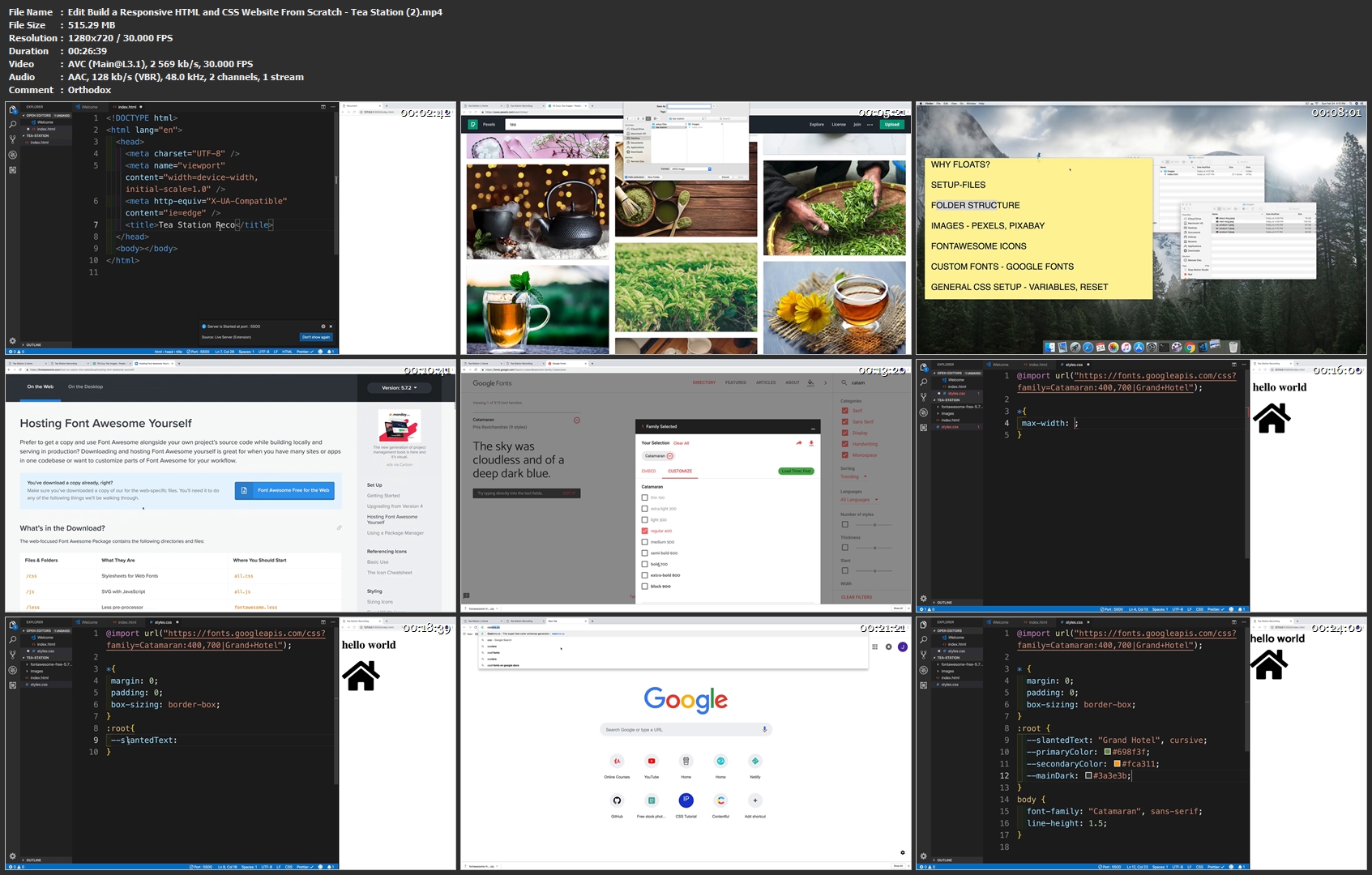 Build a Responsive HTML and CSS Website From Scratch - Tea Station Build a Responsive HTML and CSS Website From Scratch - Tea Station