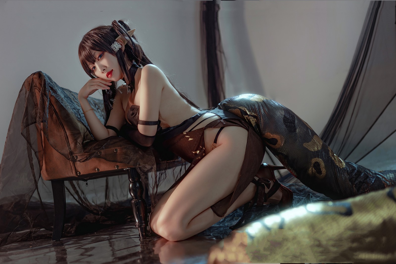 宮本桜 森蚺 同人 Cosplay 写真合集｜重装干员主题（26P｜298MB）插图4