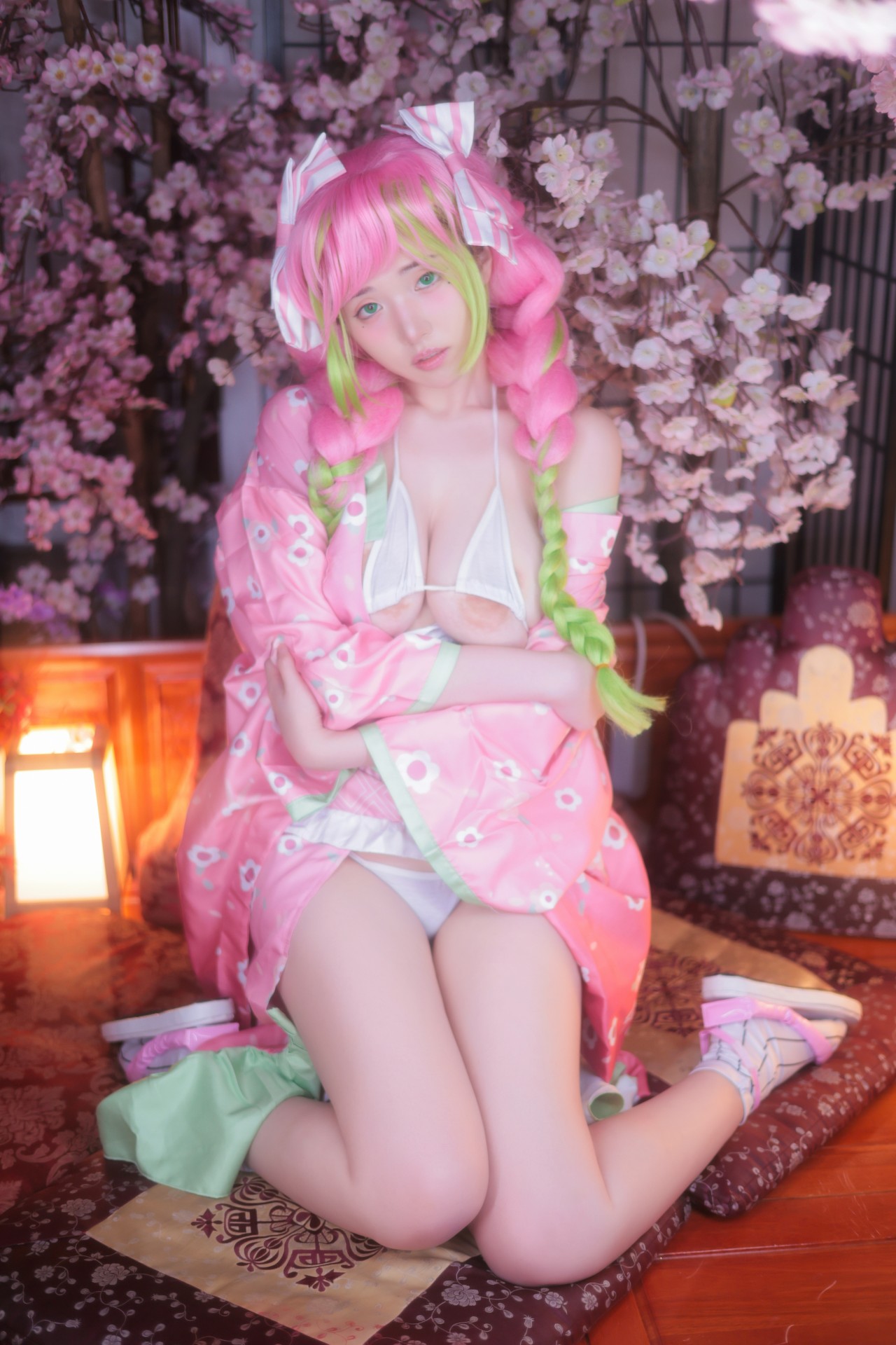 Yeon Woo (연우)，桃色心动！唯美日系场景里的梦幻COS美人插图3