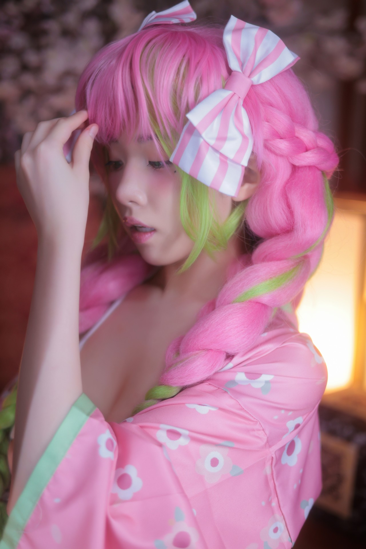 Yeon Woo (연우)，桃色心动！唯美日系场景里的梦幻COS美人插图3