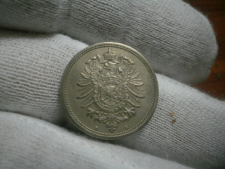 10 Pfennig 1876 B. II Reich Alemania. 20190418-103757