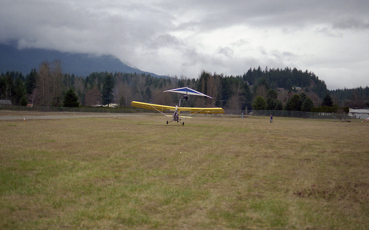 Tandem tow out of Packwood WA airport