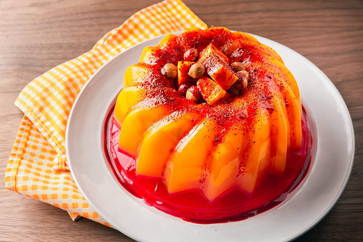 Receta de gelatina de mango