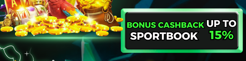 BONUS CASHBACK SPORTBOOK 15%