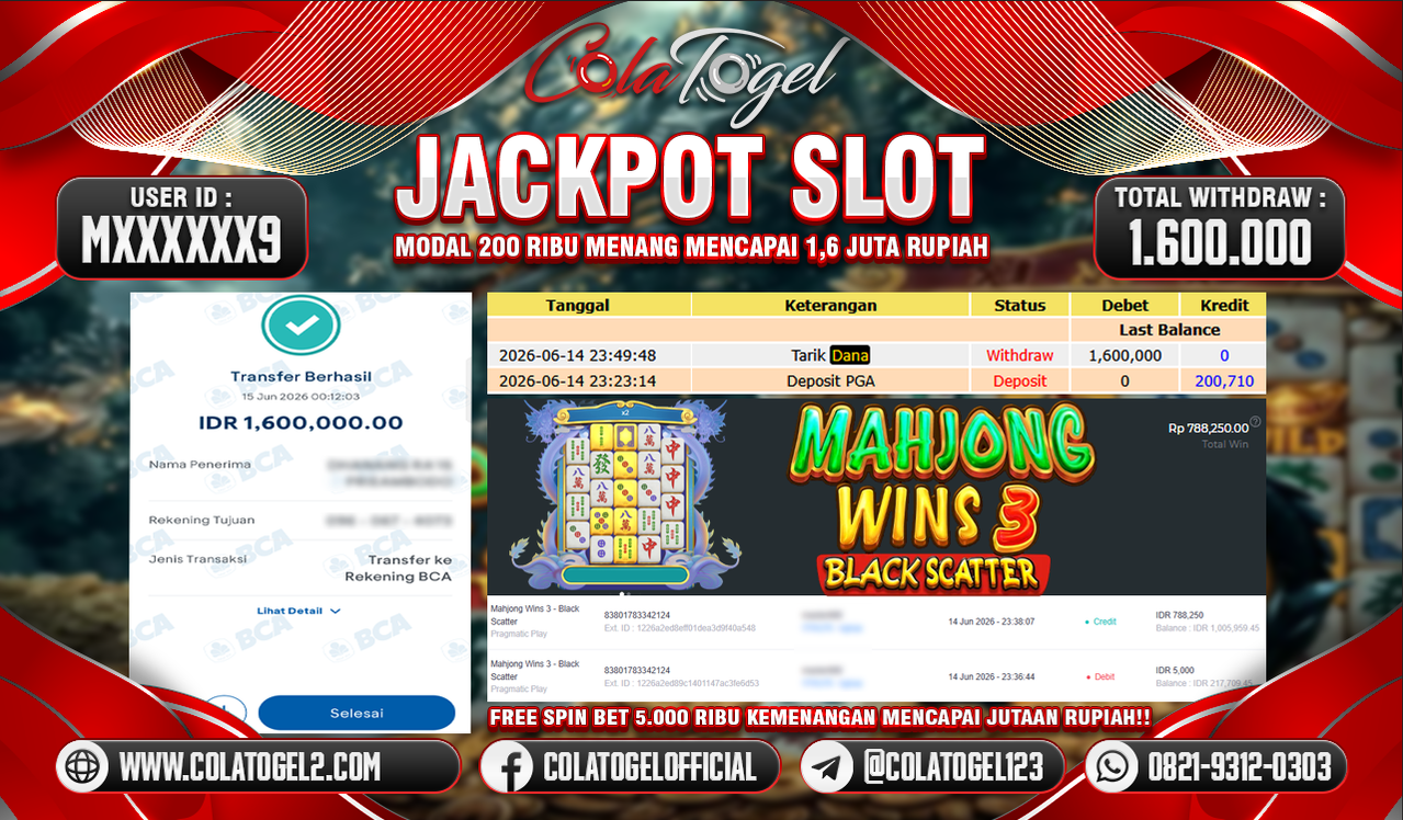 JACKPOT SLOT GACOR!!