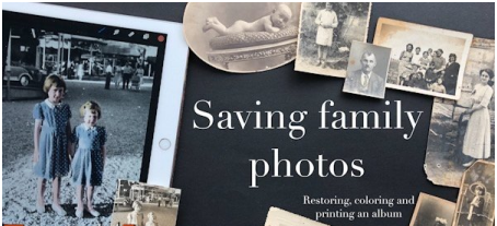 Saving family photos