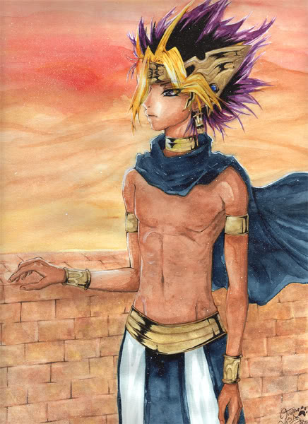 Hình vẽ Atemu (Yami Yugi) bộ YugiOh (vua trò chơi) - Page 6 2_Atemp_93