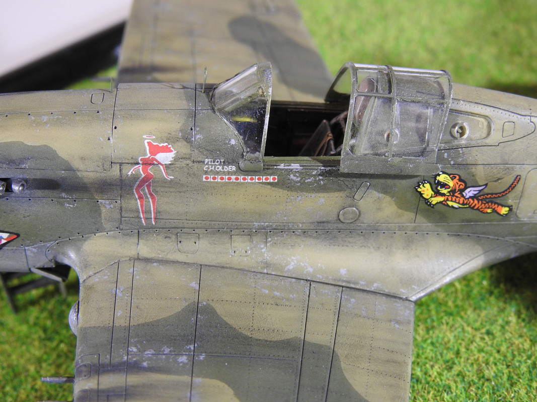 Curtiss P-40C Hawk, Bronco 1/48 –Klar DSCN2233