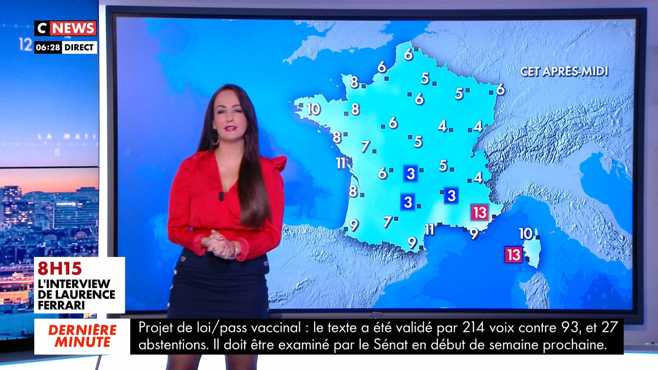 01.06 - 04.57.00 - Météo de 5h56. Prévisions météo pour les prochains....ts_snapshot_00.34.39.642