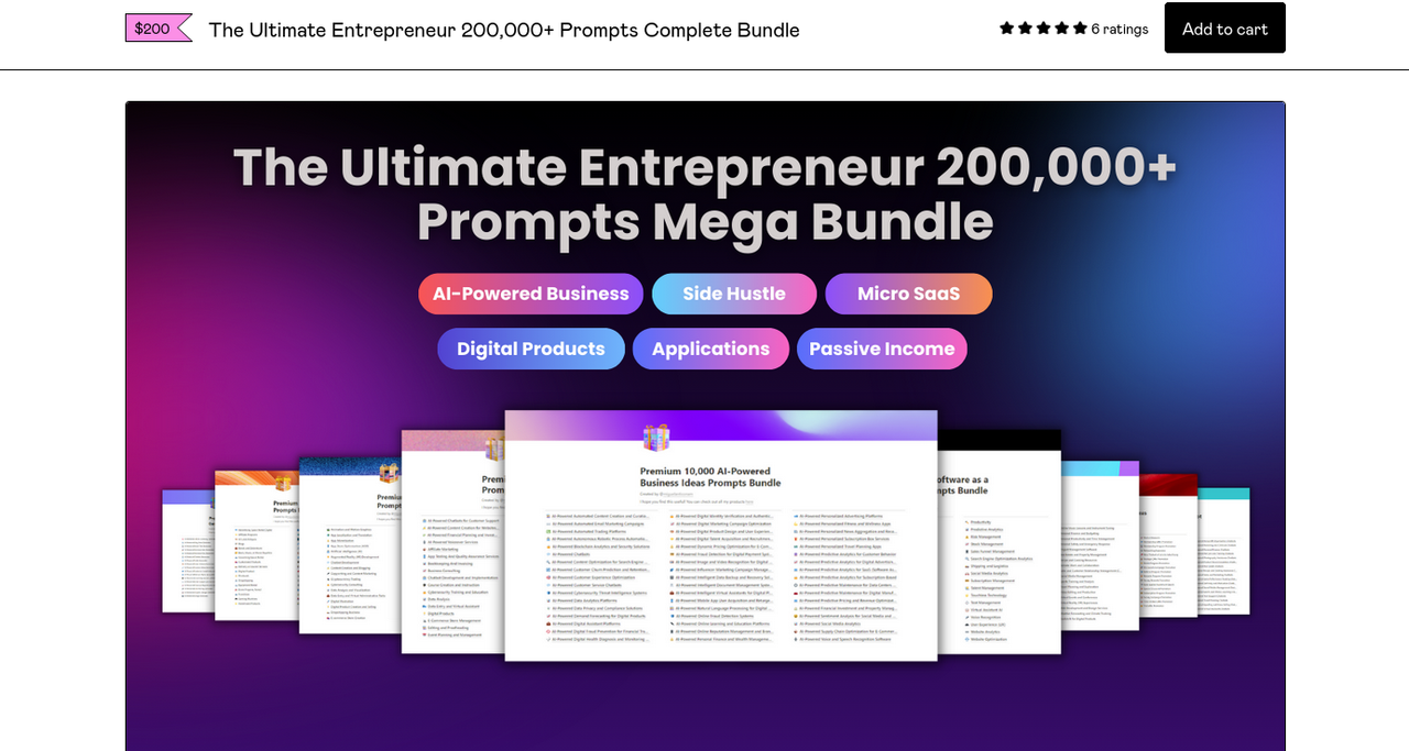 [Image: The-Ultimate-Entrepreneur-200-000-Prompt...Bundle.png]