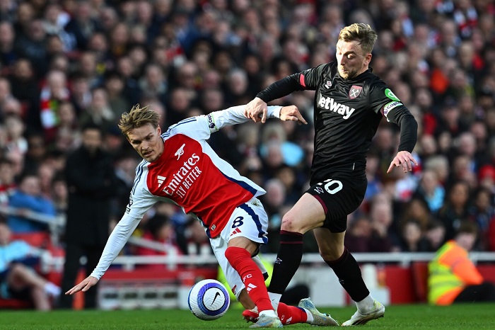 Arsenal vs West Ham, 21h00 ngày 04/10